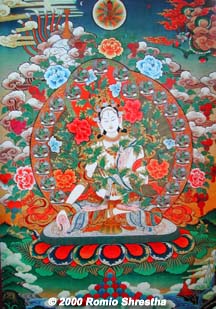 White Tara © 2000 Romio Shrestha